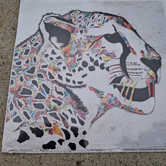 Multicolored Leopard Art Print - Picture 4 of 4